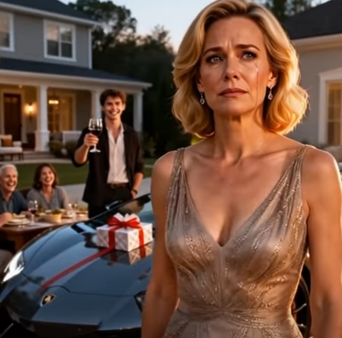 Jag köpte en helt ny pickup till min brorson i 20-årspresent. Under middagsbjudningen höjde han sitt glas och sa: “En skål för min dumma moster, som försöker köpa respekt för pengar.” Hela familjen brast ut i skratt. Jag gick tyst därifrån utan att säga ett ord. Nästa morgon var hans uppfart tom … och min telefon hade 100 missade samtal.