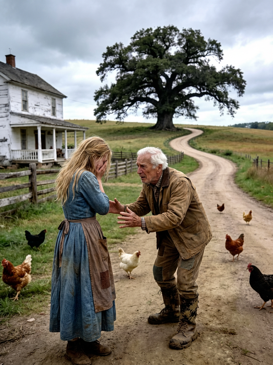 Den gamle bonden sade: ”Jag har bara tre månader kvar – gift dig med mig, så blir allt mitt ditt.”