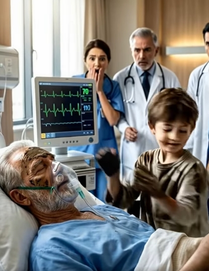 Läkarna misslyckades med att väcka miljardären i 10 år… tills en fattig pojke gick in och gjorde något ingen kunnat förvänta sig