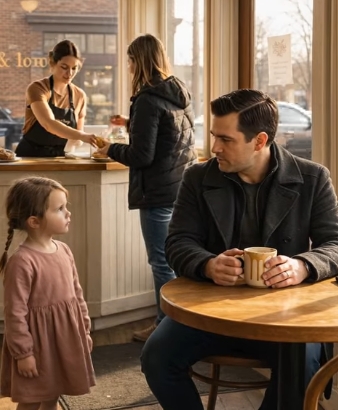 ”Mamma var för sjuk för att komma, så jag kom istället” – Dagen då en liten flicka steg in på en blinddejt och förändrade en miljardärs hela liv