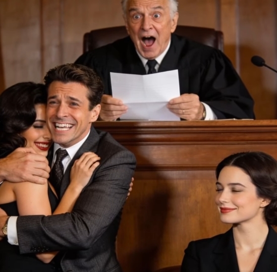 Vid domstolen satt mitt ex och flinade som om han redan hade vunnit.