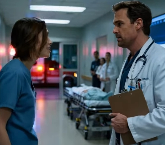 Jag arbetade natt när min man, min syster och min son fördes in, alla medvetslösa. Jag rusade mot dem, men en läkare stoppade mig försiktigt. ”Du kan inte se dem än,” sade han. Skakande frågade jag, ”Varför?” Läkaren sänkte blicken och viskade, ”Polisen kommer att förklara allt när de anländer.”