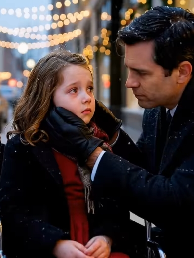 En liten flicka satt ensam vid en busshållplats och kämpade för att klara sig på egen hand — tills en förbipasserande VD tyst steg fram och förändrade bådas liv på ett sätt som ingen kunnat förutse.