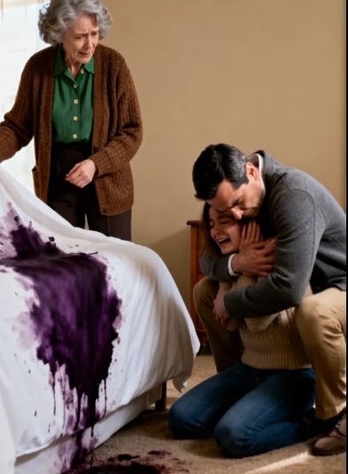 Den unga bruden bytte lakan varje enda dag — tills hennes svärmor lyfte på täcket och såg bl0det under…