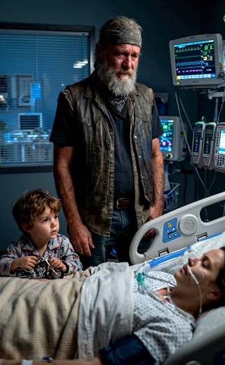 En döende kvinna bad sjukhuset ringa en man hon en gång älskat — när han kom, förändrade ett barn och en oväntad sanning allt