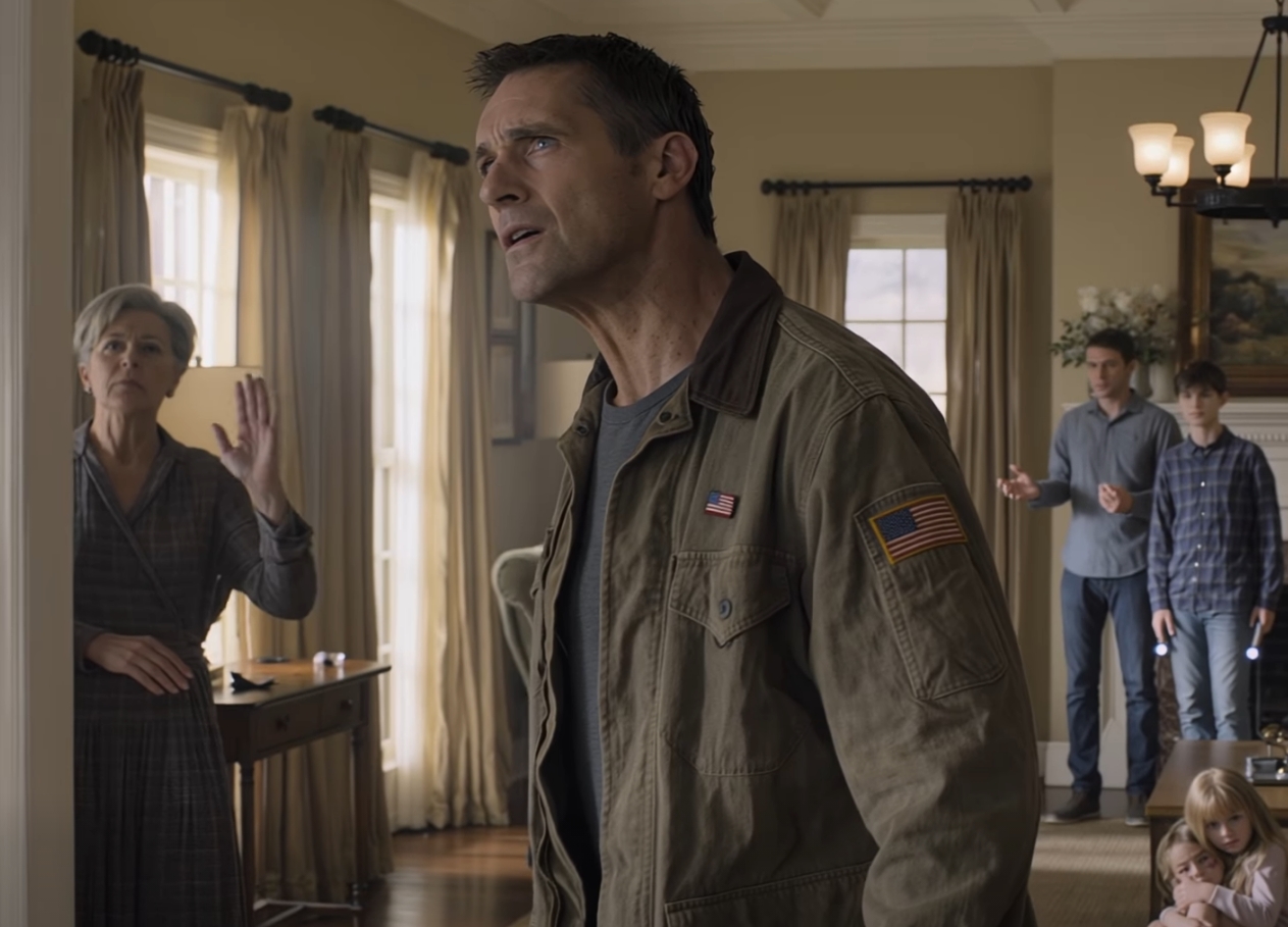 Min dotter ringde mig gråtande, “Pappa, snälla kom och hämta mig.” När jag kom till hennes svärföräldrars hus blockerade hennes svärmor dörren och sa: “Hon tänker inte gå.” Jag trängde mig förbi henne—och i samma stund som jag såg min dotter på golvet insåg jag att det här inte var “familjedrama.” Det var något de hade gömt med flit. De trodde att jag skulle lämna tyst. De hade ingen aning om att en fars raseri var på väg att bränna ner hela deras värld till grunden. – Nyheter