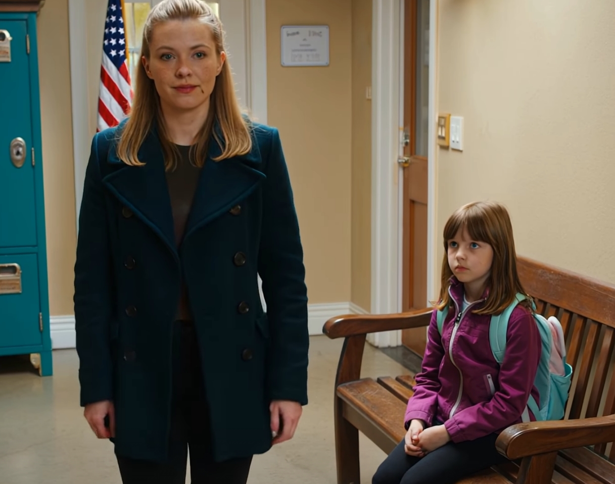 Skolan ringde: ‘Din dotter har fortfarande inte hämtats. Det har gått tre timmar.’ Jag sa, ‘Jag har ingen dotter. Jag är 28 och singel.’ De svarade: “Sir, var god kom in omedelbart—annars måste vi meddela rätt myndigheter.” Helt förvirrad körde jag dit och gick rakt in på kontoret. Den lilla flickan… – Nyheter